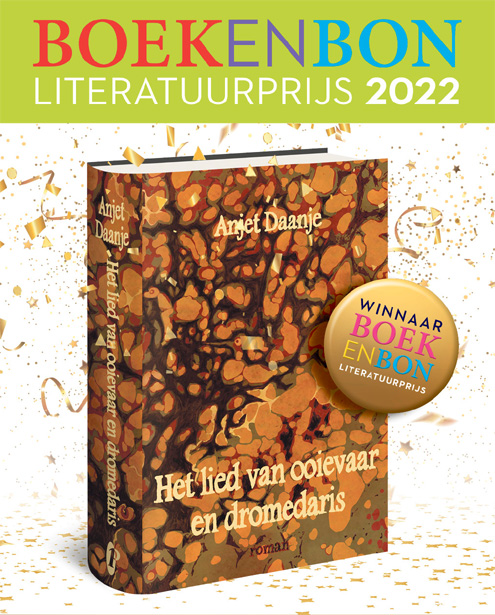 Winnaar Boekenbon literatuurprijs 2022
